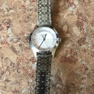 Coach logo watch